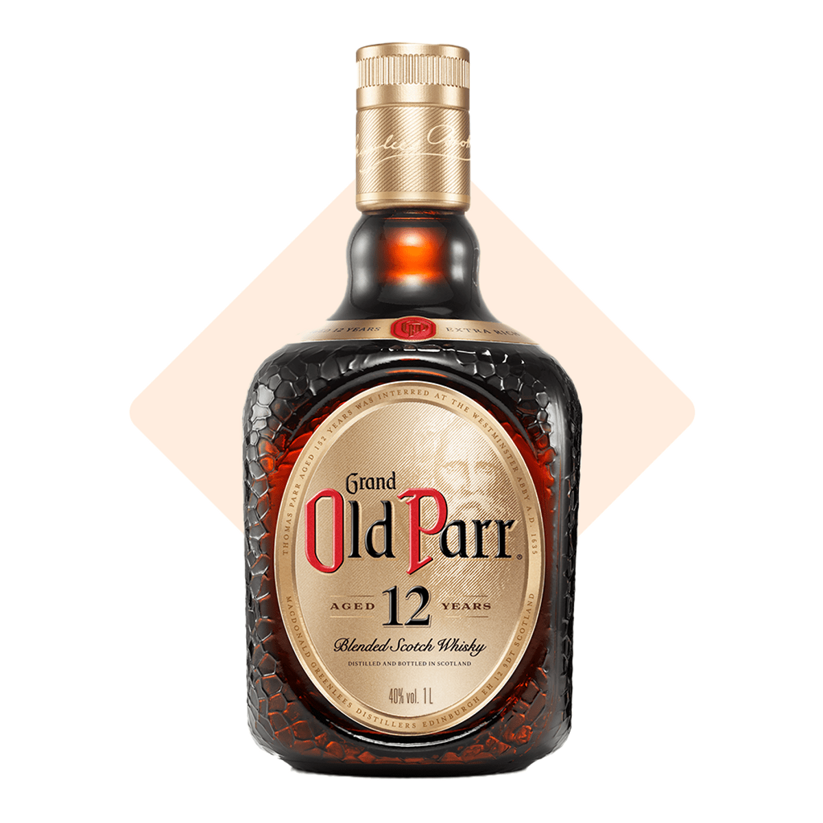 Whisky Old Parr 12 anos 1L