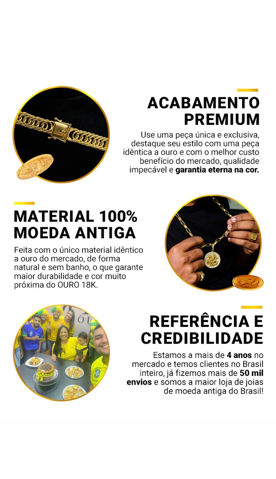 Kit Mc Chefin - Friso S 16mm com pingente e anel