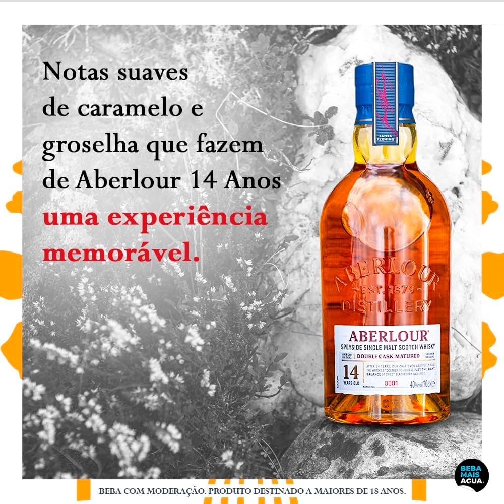 Scotch Whisky Aberlour 14 Anos Single Malt, 700Ml