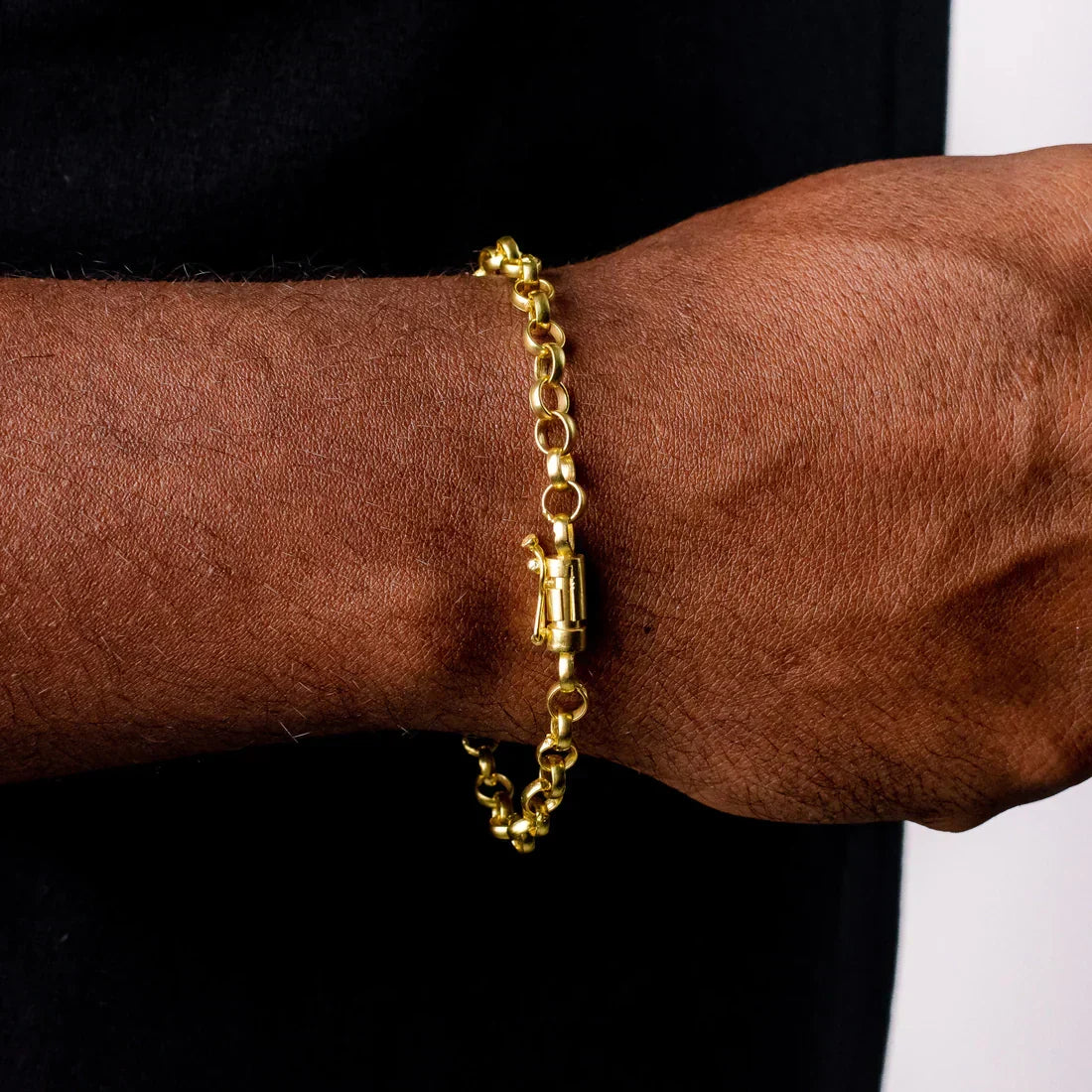 PULSEIRA ELO PORTUGUÊS 4MM